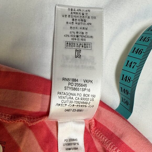 Patagonia Lithia Skirt – Vista Stripe Pickled Pink – Size L - New With Tags - Picture 6 of 9